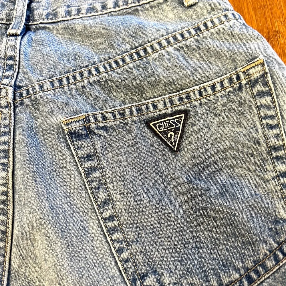 Guess Light Blue Denim Shorts